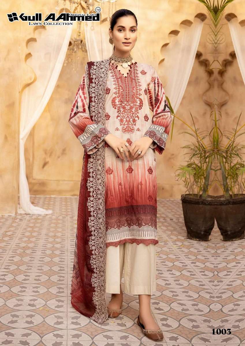Gull Ahmed Zarqash � Embroidery Lawn Collection - Wholesale 