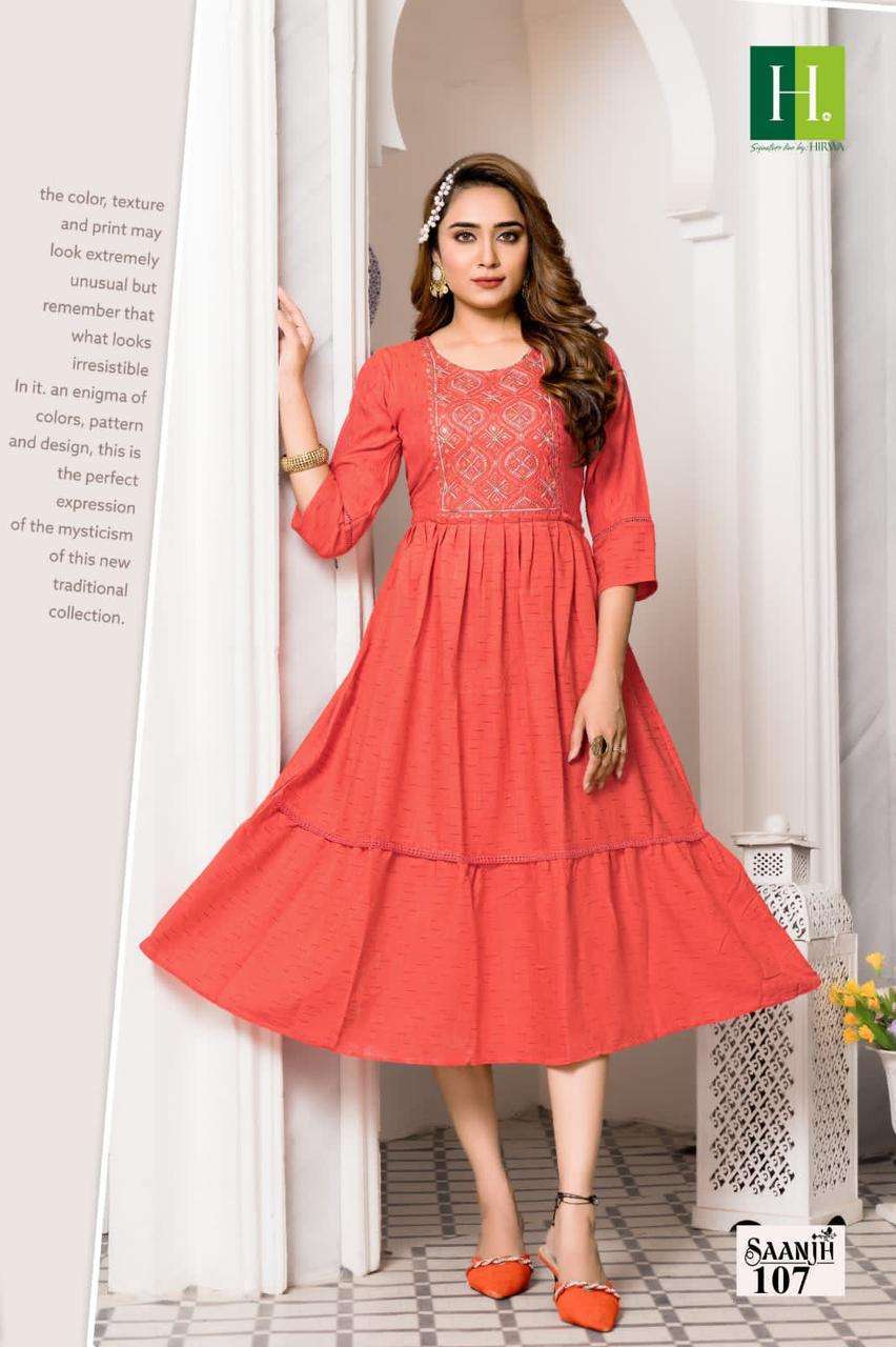 Ladies Flavours Presents Elite Heavy Rayon Fabric Kurti At Wholesale Rate