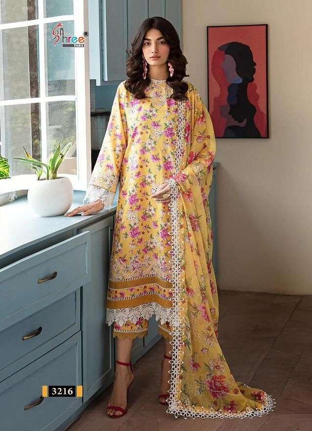 Shree Afrozeh Printhari 2023 Cotton Dupatta Salwar Suits Collection Wholesale