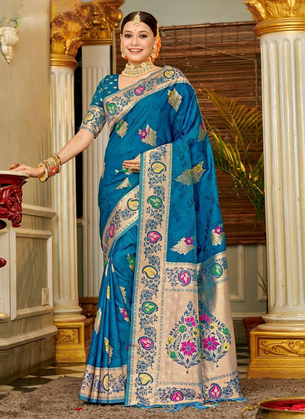 BUNAWAT SEHNAI Banarasi Silk Saree Wholesale 