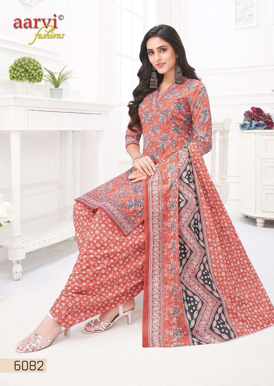 	Aarvi Special Patiyala Vol-18  cotton Dress Material -Wholesale surat