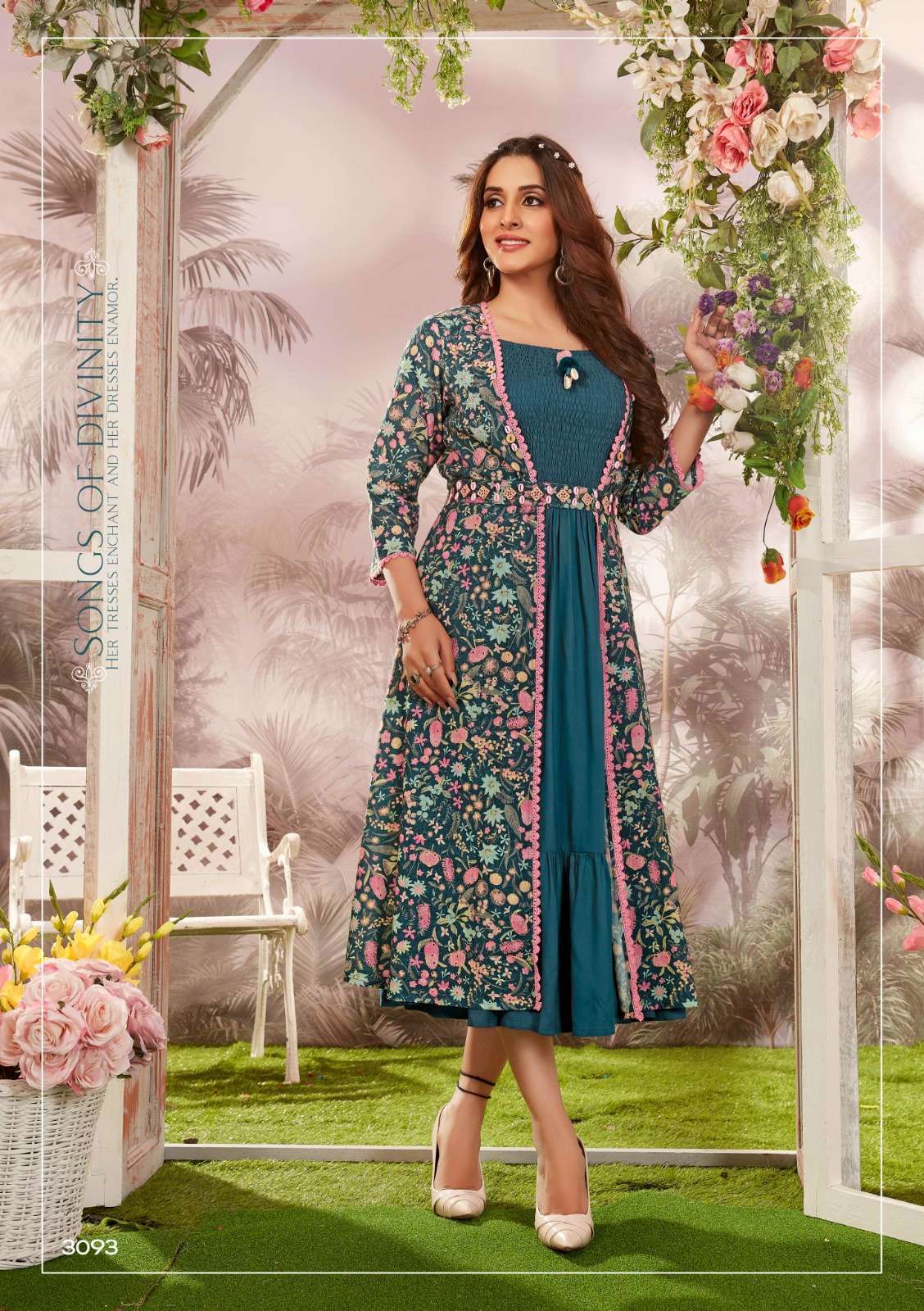 Designer anarkali kurti hotsell