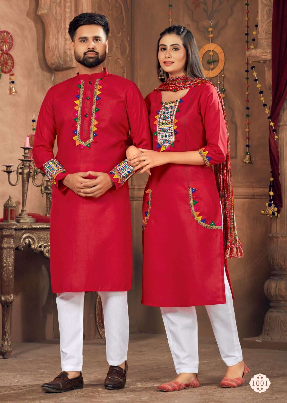 Designer Exclusive Navratri Special Couple Kurta 2 Collection Wholesale