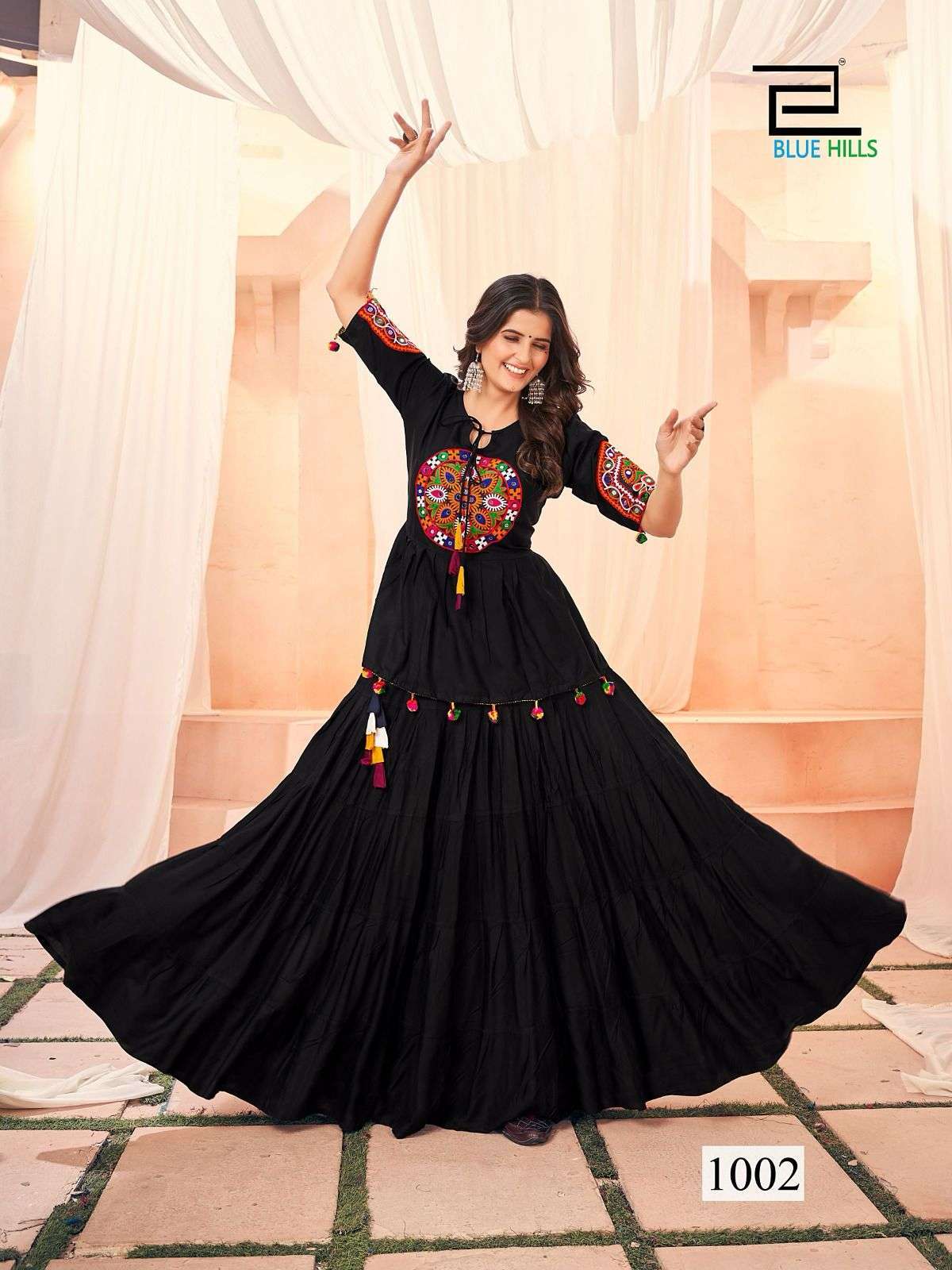 Dholidaa  Rayon designer  Gown Wholesaler in india