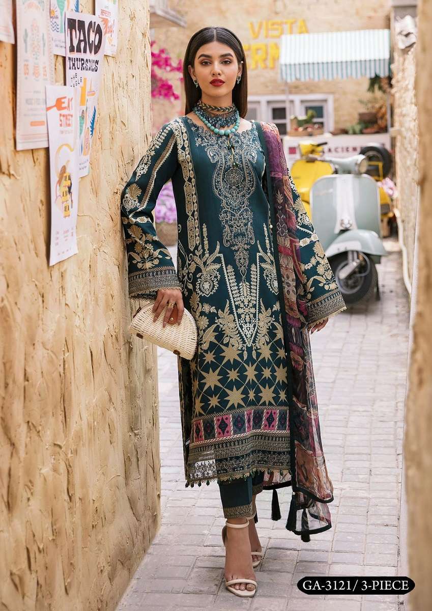 Gull Aahmed Noorain Vol-2 � Dress Material - Wholesale