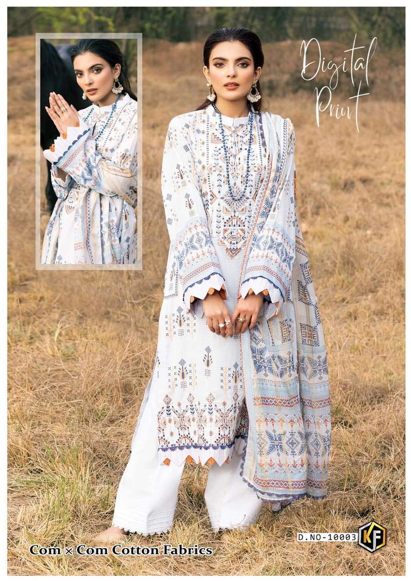 Keval Sobia Nazir 10 Heavy Lawn Karachi Dress Material wholesale 