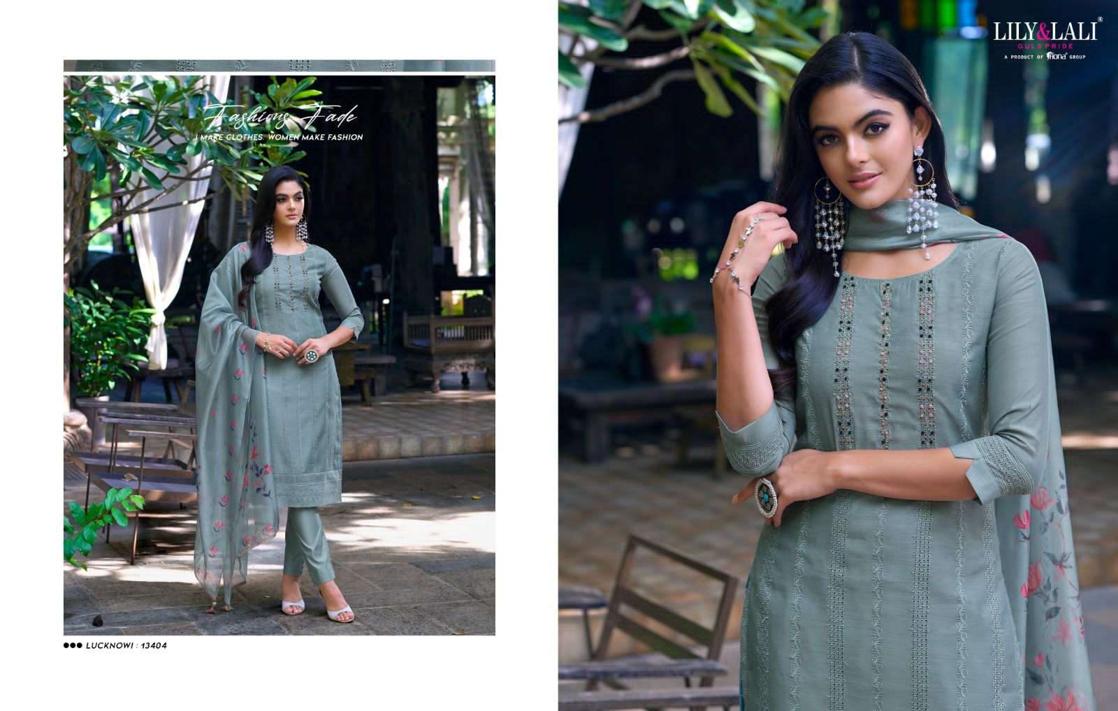 Lily and laly Lucknow vol 2 designer boutique kurti wholesaler in india