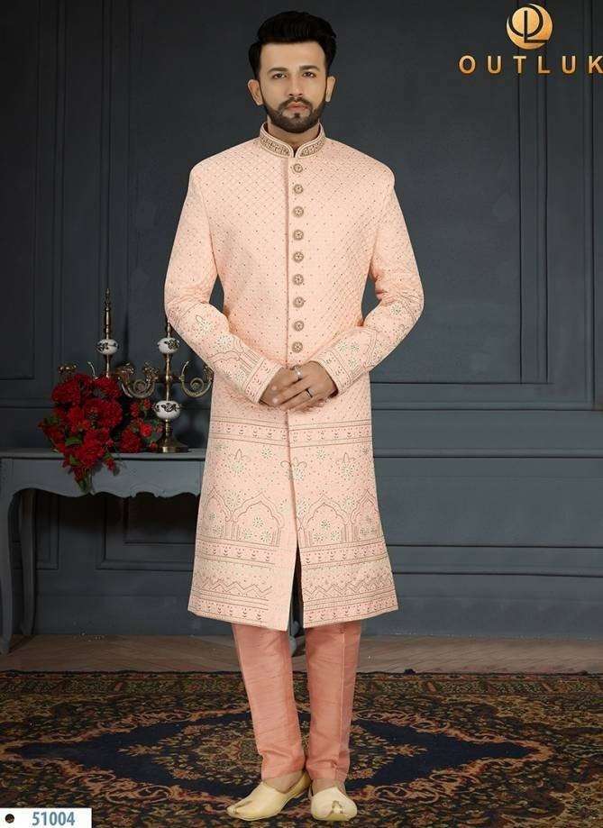 Outlook 51004 Festive Wear Sherwani Mens wholesale collection 