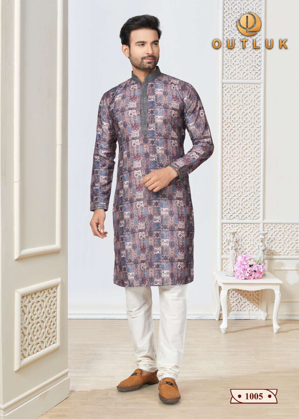 Outluk Wedding Collection 1 Mens Wear Kurta wholesale india