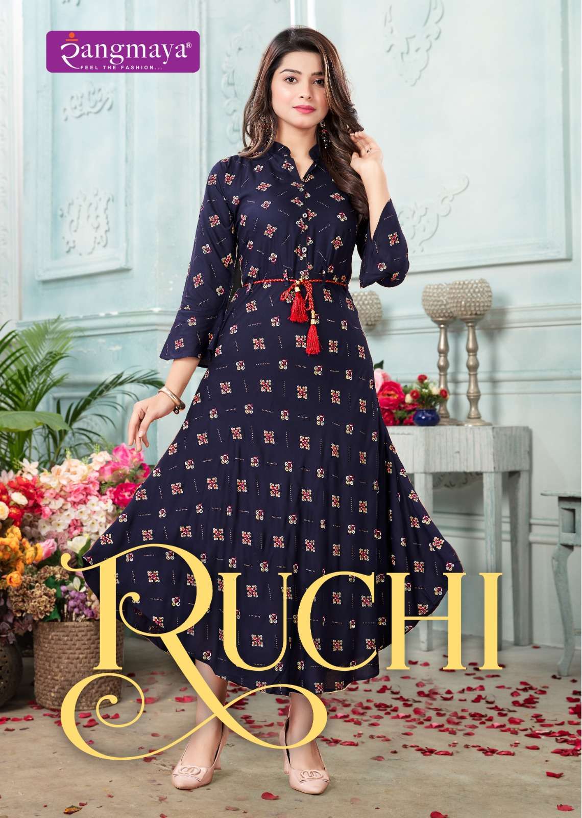 Rangmaya RUCHI printed  Kurti Wholesale india