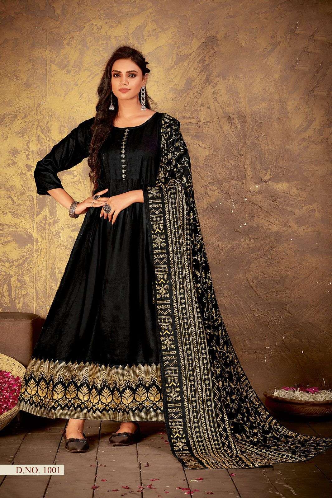 Black clearance anarkali top