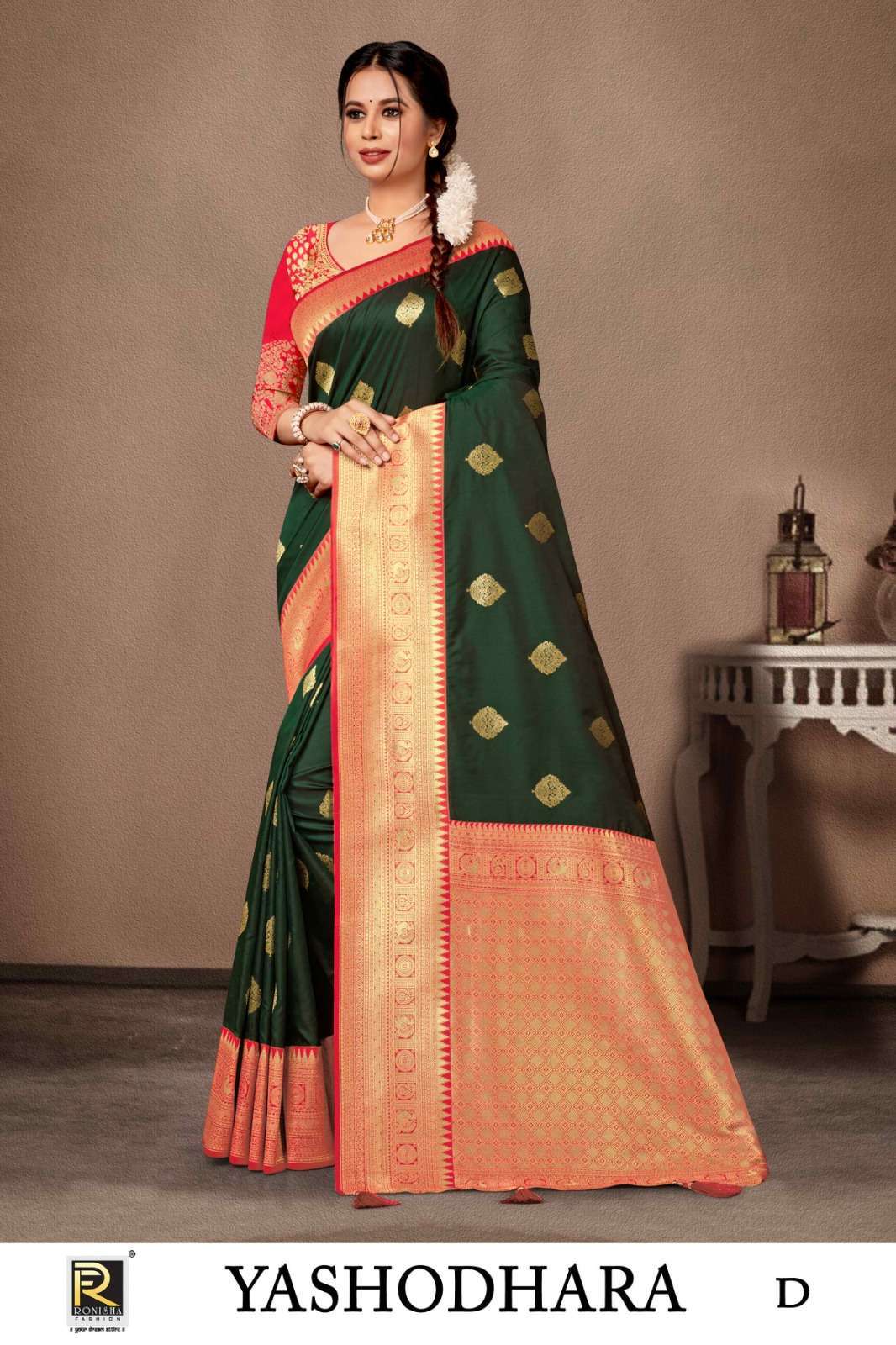 Ronisha Yachana  Banarasi Silk Saree Wholesale