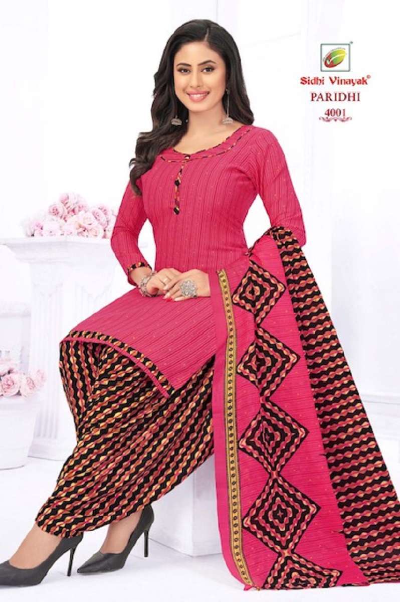 	Sidhi Vinayak Paridhi Vol-4  COTTON Dress Material -Wholesale SURAT