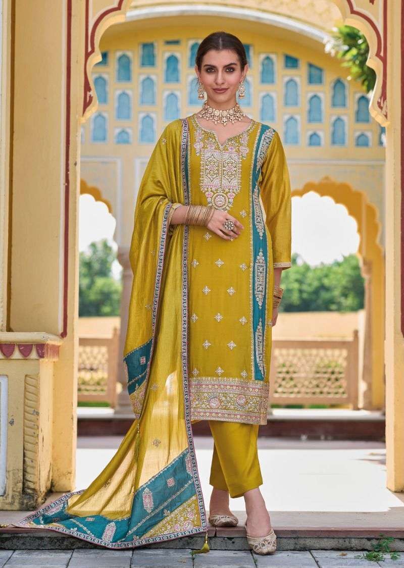 SOPHIA premium silk with emboidery work Salwar Kameez Wholesale