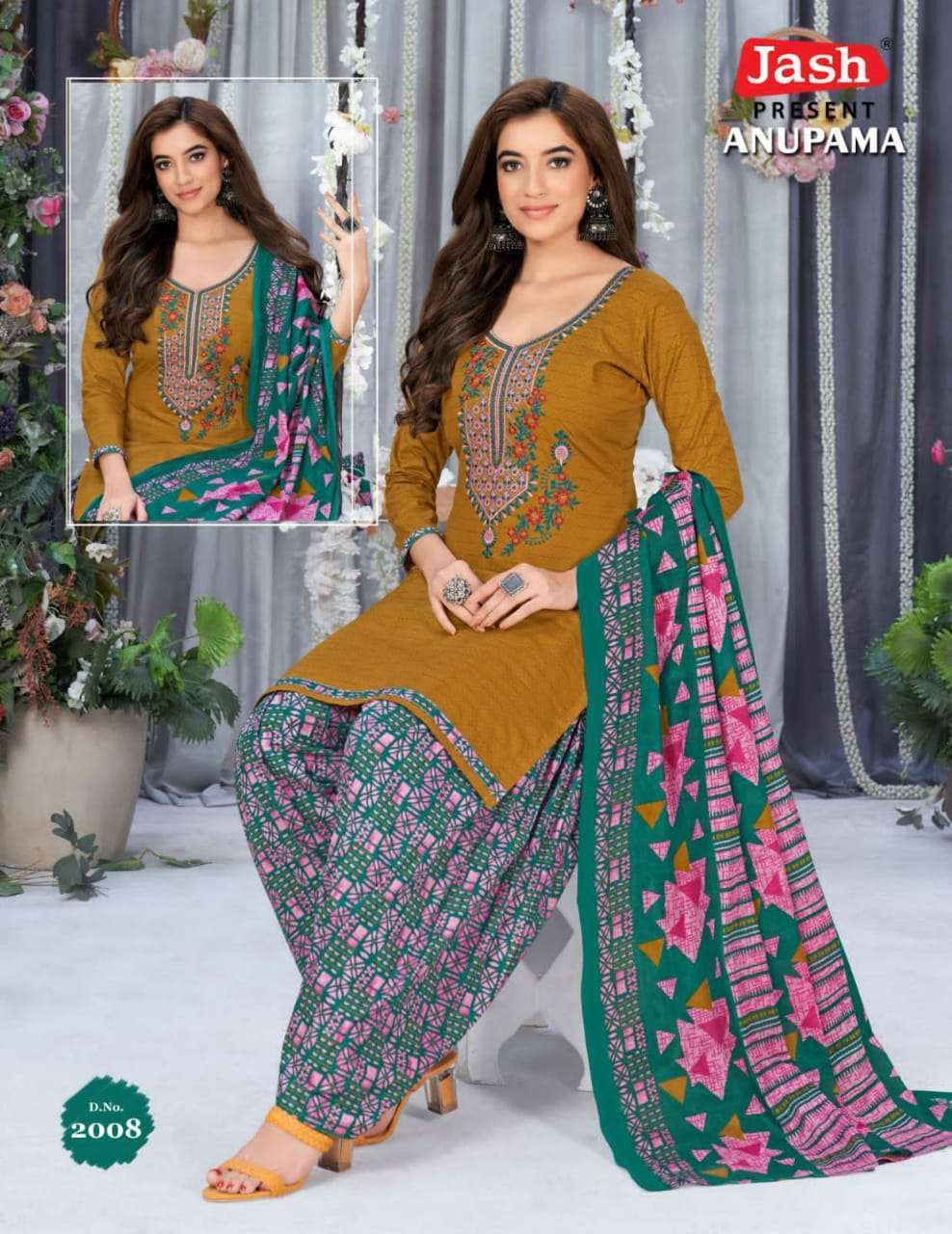Jash Anupama Vol 2 Cotton pure Dress Material Wholesale