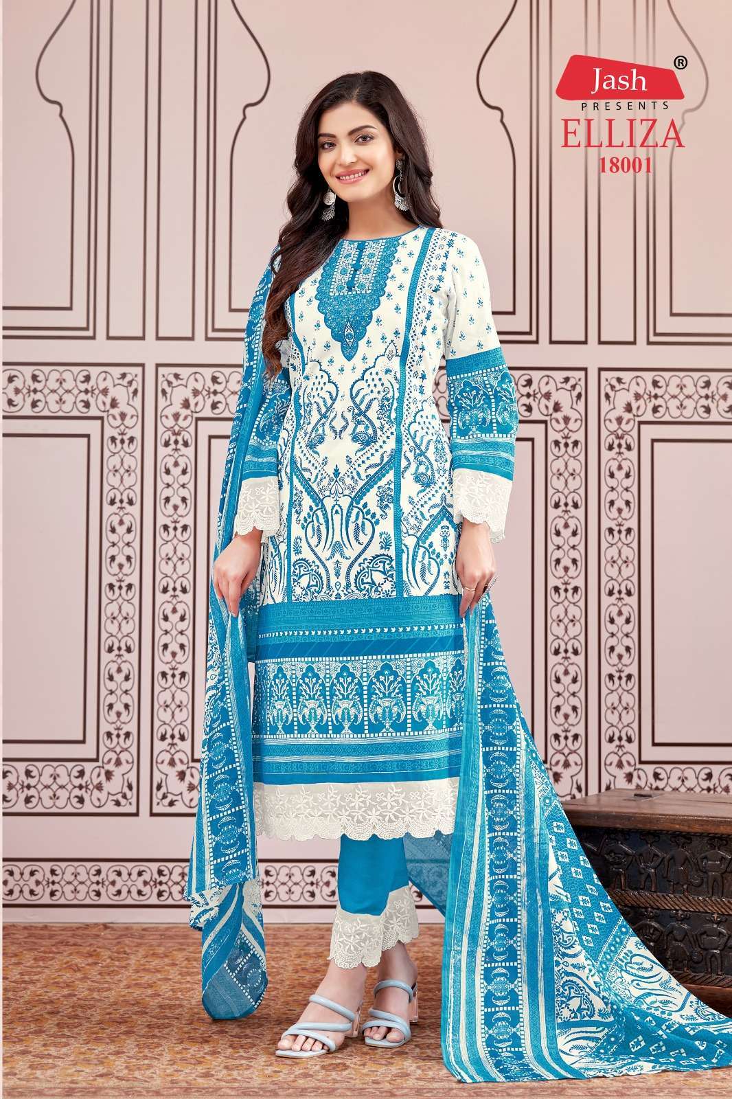 	Jash Elliza Vol 18 Cotton Dress Material wholesale market