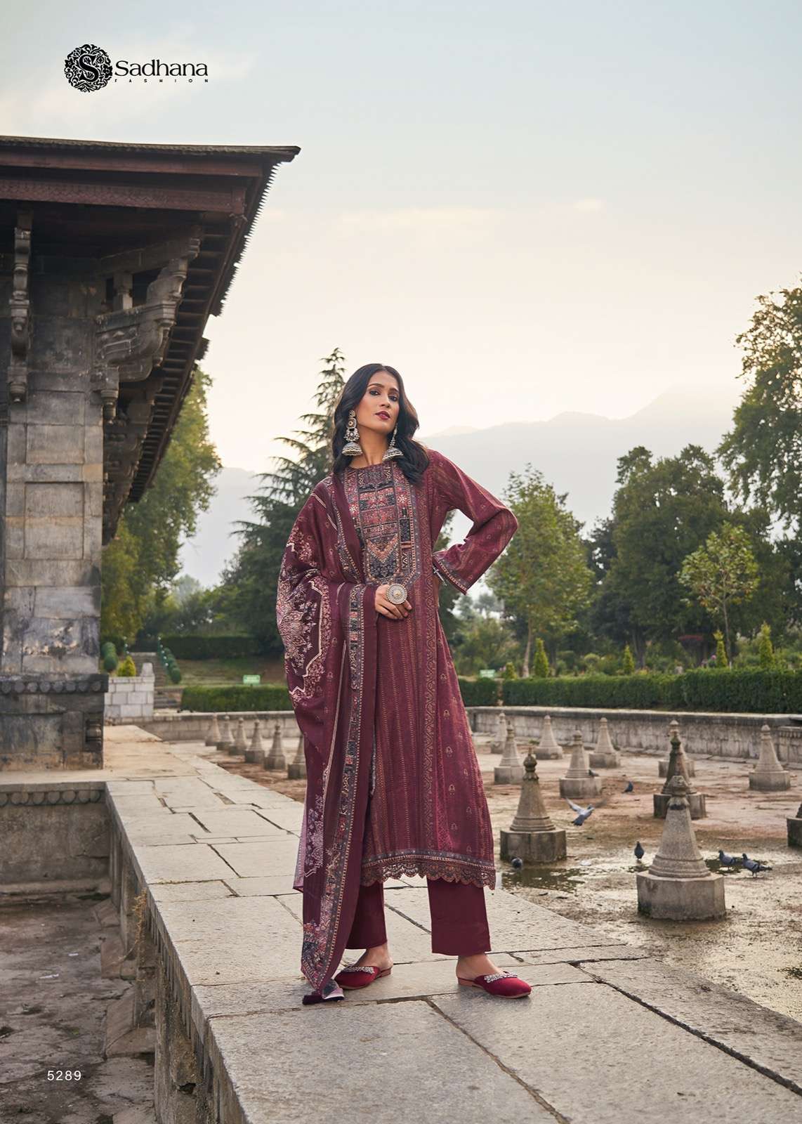 sadhana fashion winter collection JAAEZA pashmina salwar kameez wholesale india