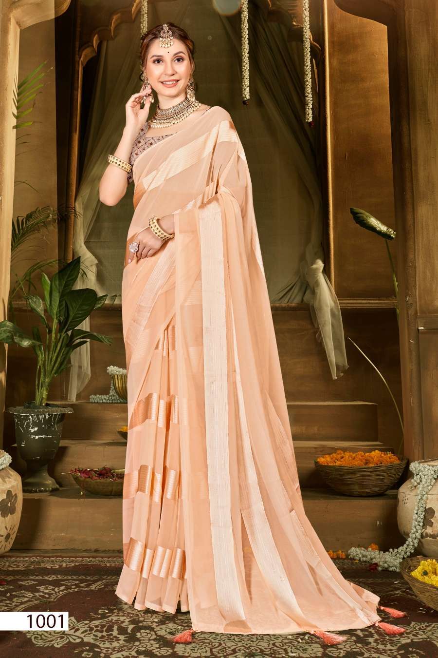 Saroj Aarmani Vol - 3 Designer Fancy Fabric Banarasi saree