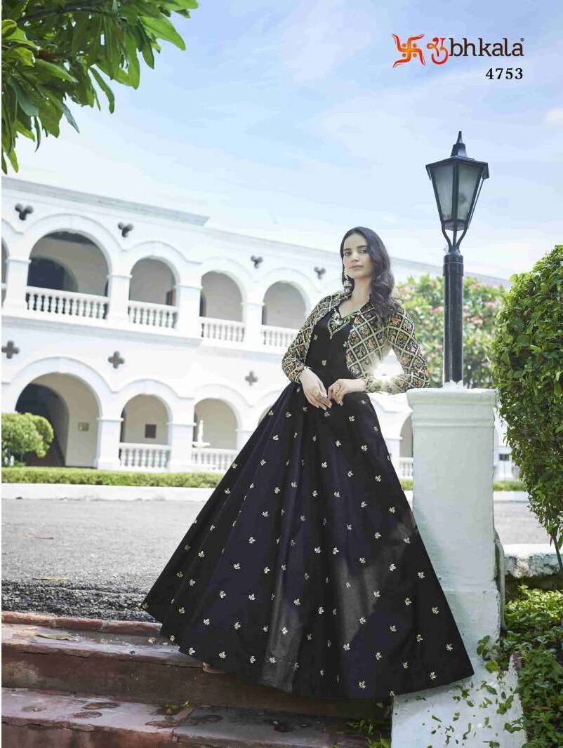 FLORY VOL. 21 Sequince Embroidered Work Anarkali Gown Kurti wholesale in India