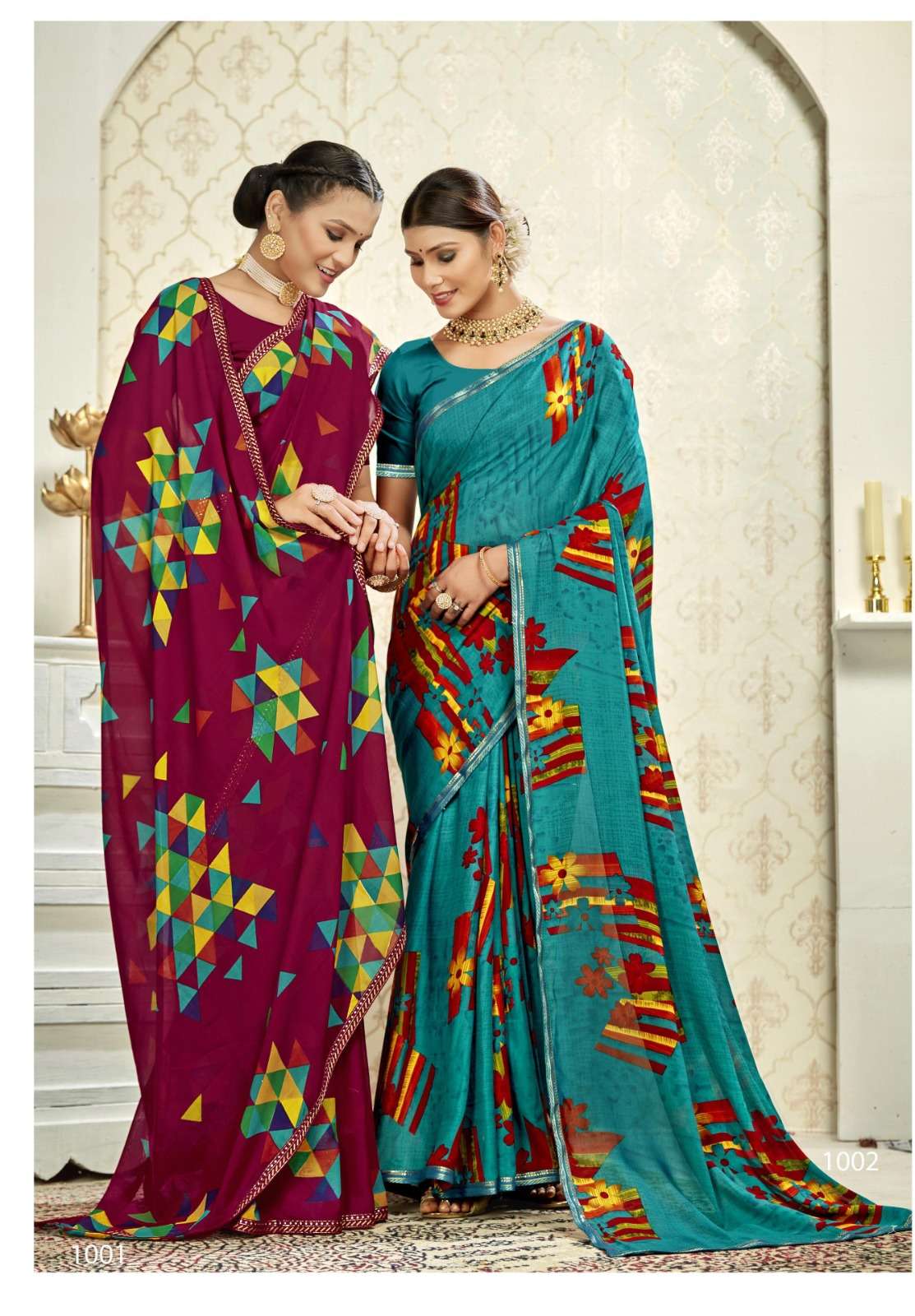 Sav mamra saree collection by inder silk law range saree wholesale market