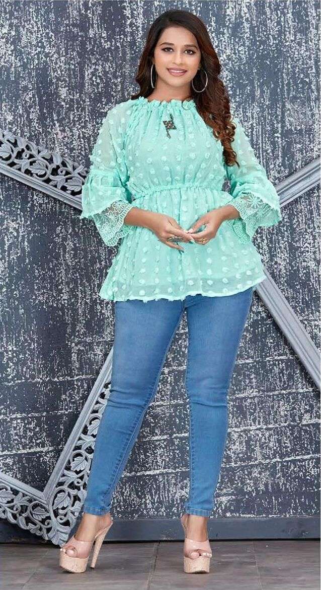 trendy soft famcy style short top online wholesale kurti shopping india 2023 12 14 12 09 17