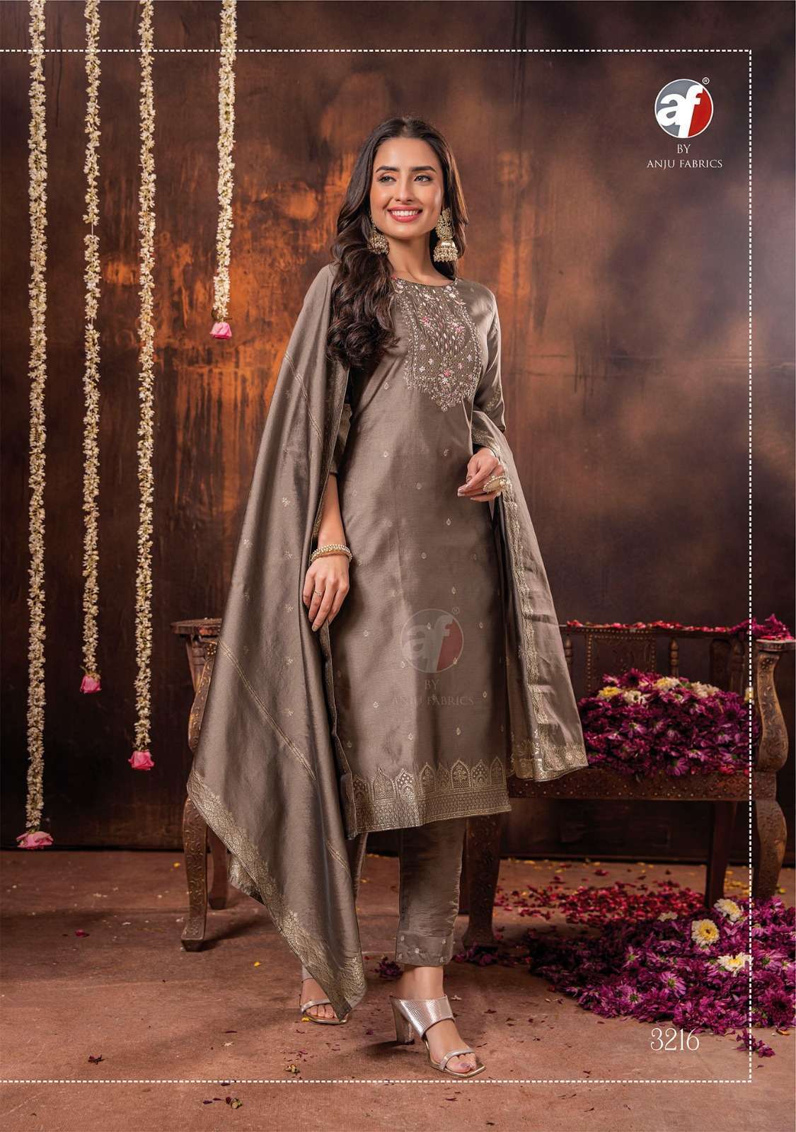 Anju Fabrics Silk Affair Vol -2  Kurti suppliers in Surat