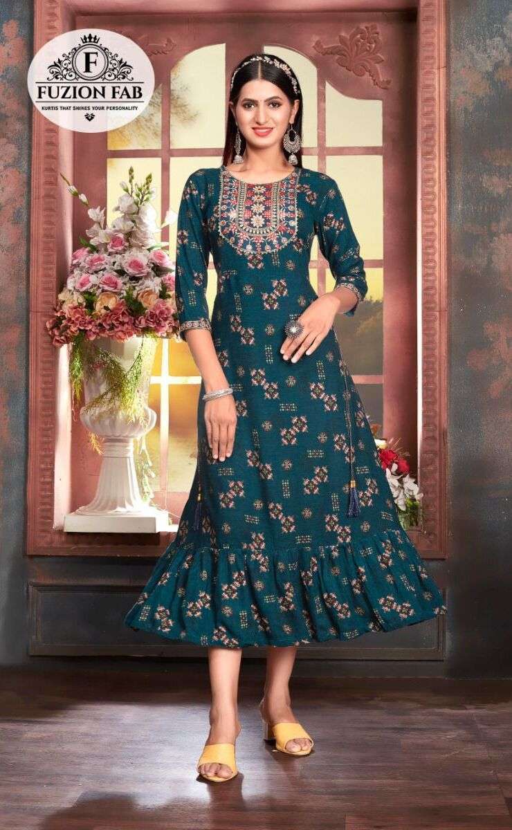 Fuzion Fab FANCY GOWN vol 1Gown wholesalers in Ahmedabad
