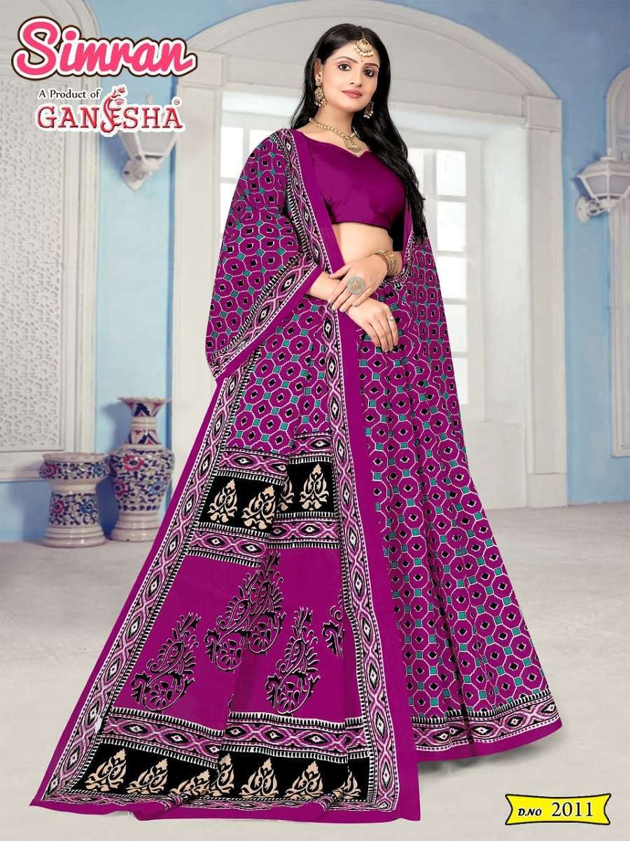 Ganesha Simran – Surat cotton sarees wholesale
