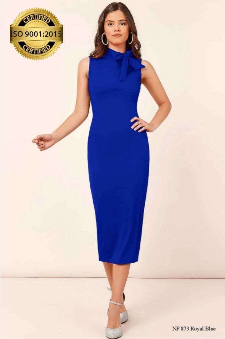 New Exclusive Designer Dress Blue Western wear manufacturers in Jaipur