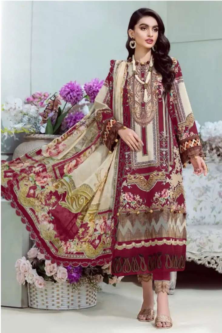 Sharaddha Bliss Vol 3 Chiffon Dupatta Pakistani dresses wholesale in Surat