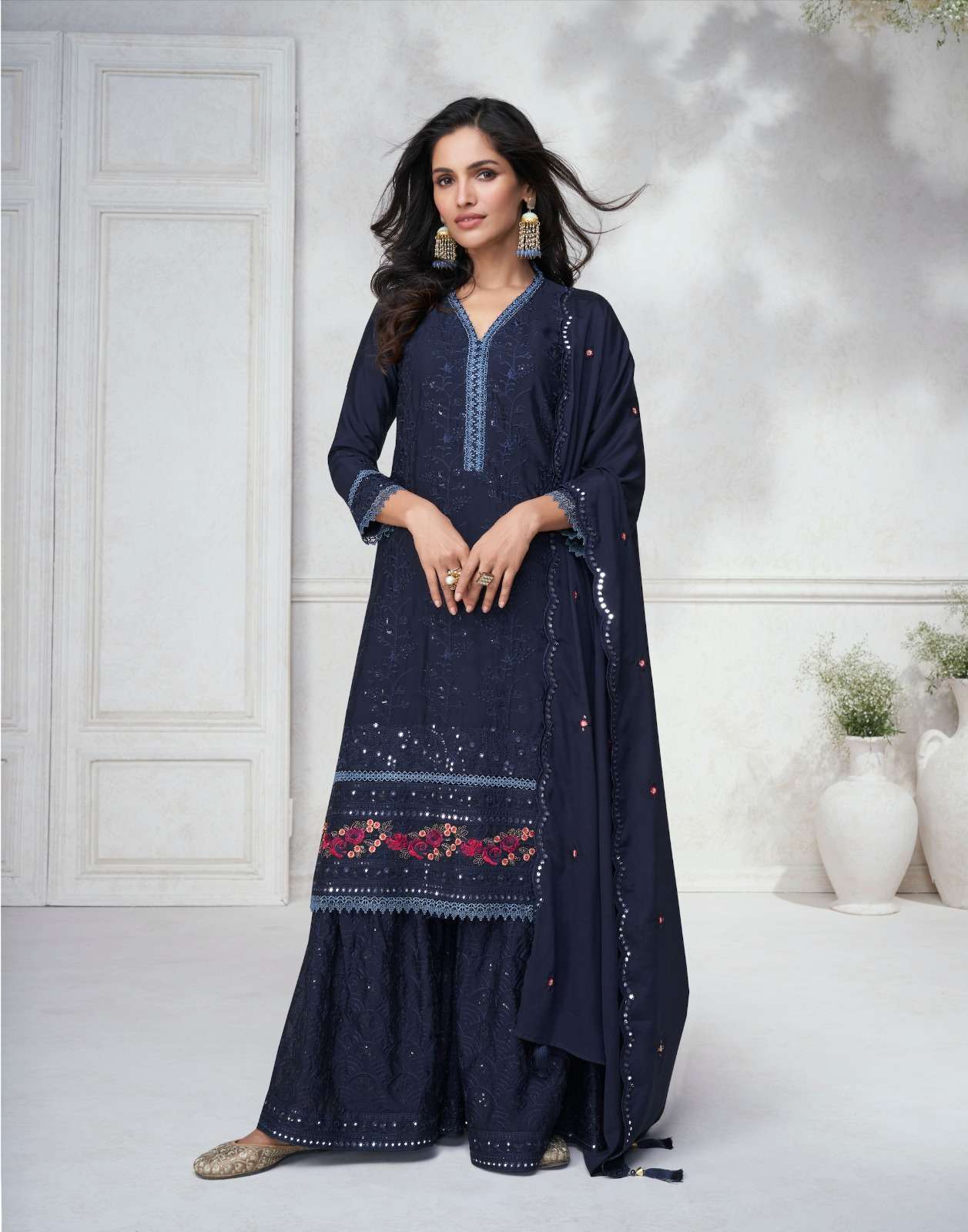 Aashirwad Gulkand Agha Noor Premium Silk Bulk salwar kameez purchase