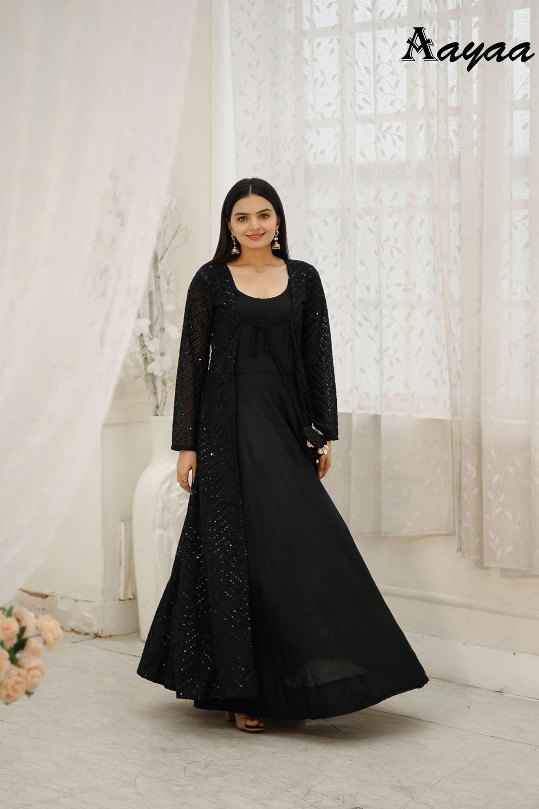 Aayaa vol 15 Gown manufacturer in Surat
