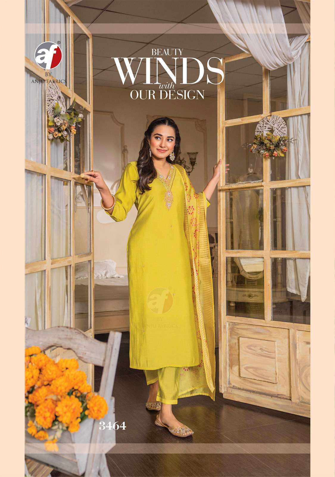 Anju Fabrics Shararat vol - 5 Online Kurti Shopping in Surat