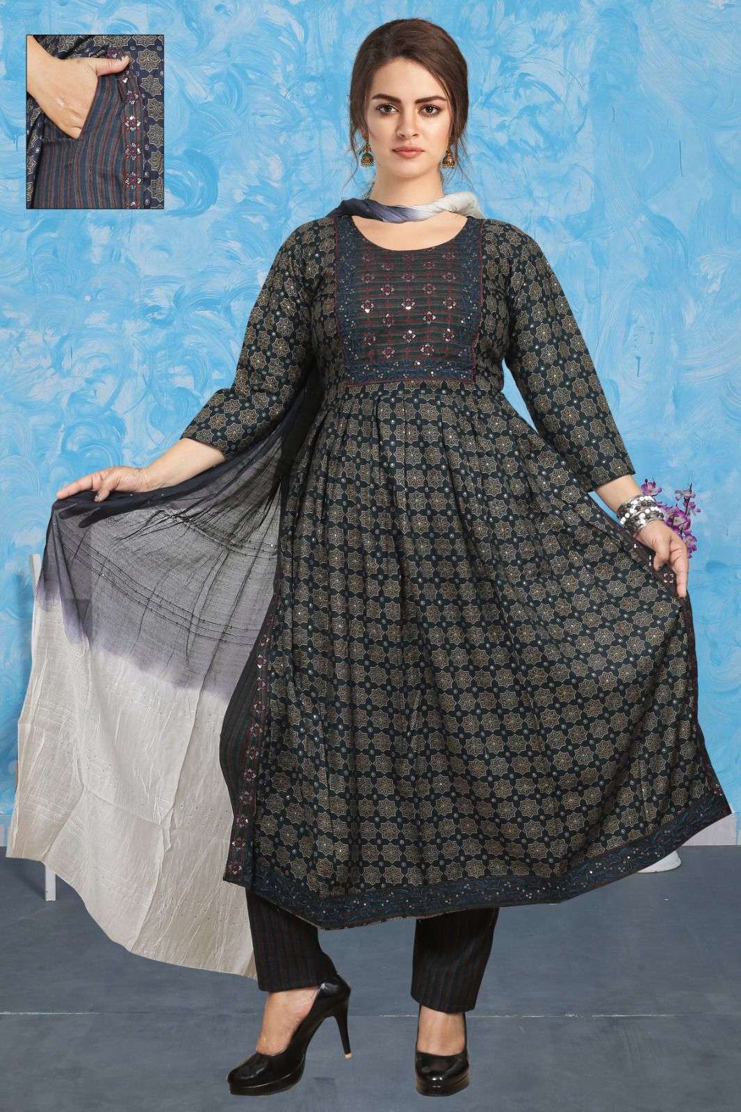fashion talk hitansh vol 2 kurti manufacturers in jaipur 2024 02 27 15 20 46