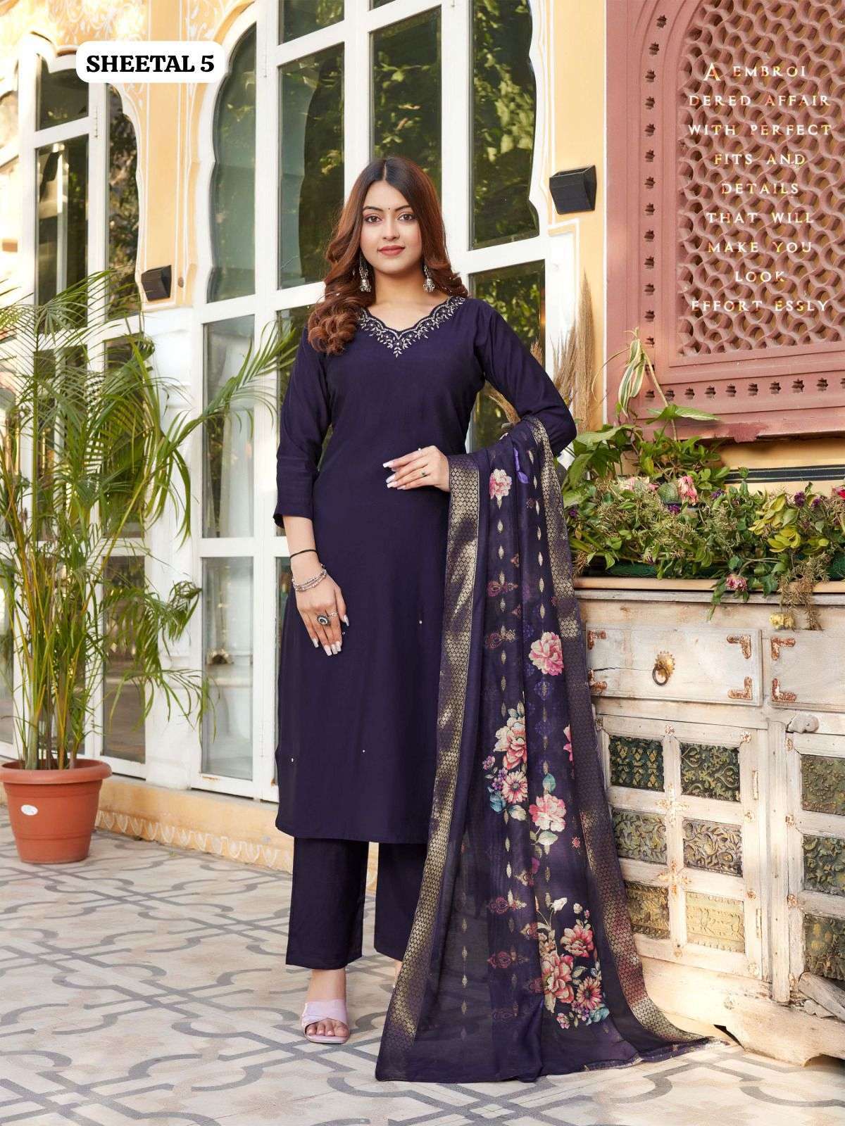 Fashion Talk Sheetal Vol 51 Designer Silk Dress Materials  Jaipur wholesale clothing