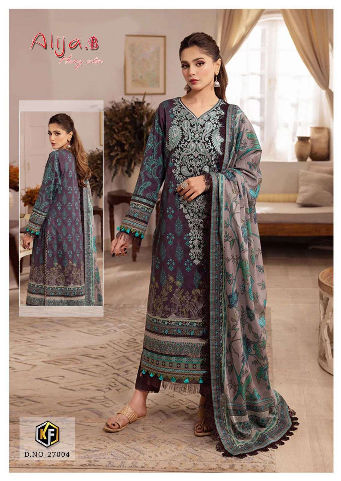 Keval Alija B Vol 27 Heavy Cotton Luxury Surat dress material market online shopping