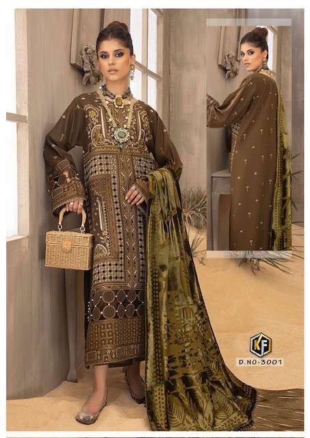 Keval Fab Soha Nazir Vol-3 – Luxury Karachi Cotton Jaipur wholesale dress materials