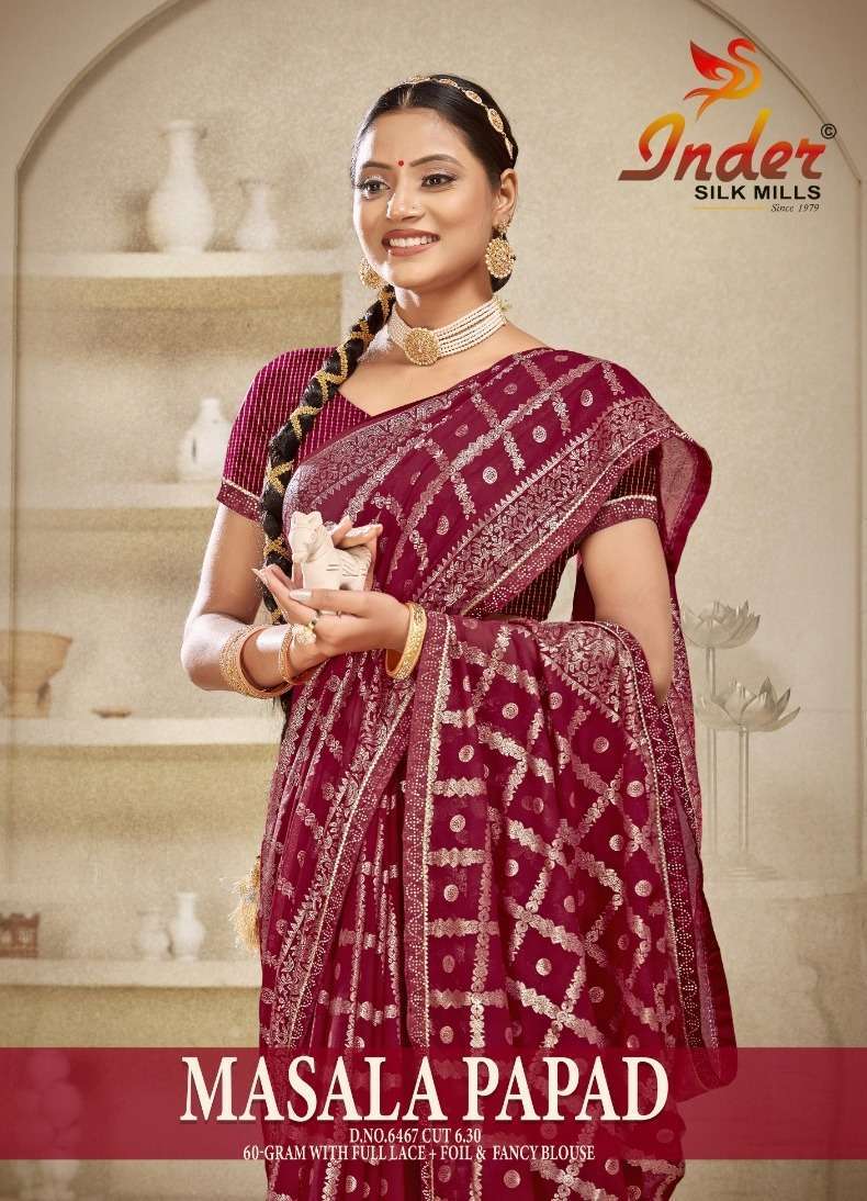 Artriddhs MASALA PAPAD 6467 Surat sarees wholesale market address