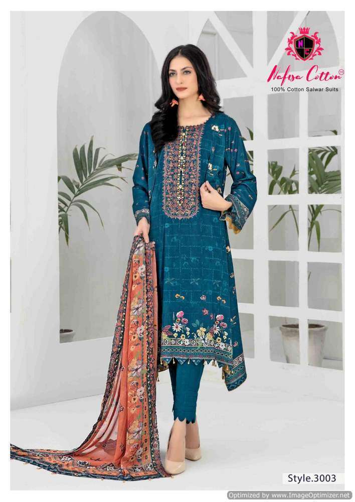 Nafisa Andaaz Vol-3 -Cotton dress material distributors