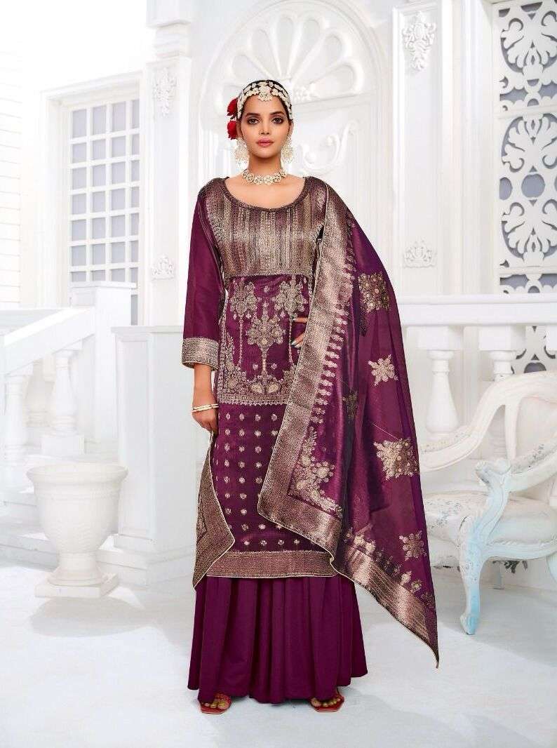 Rani Trendz Aab E Zamzam 2 Organza Designer Surat dress material online