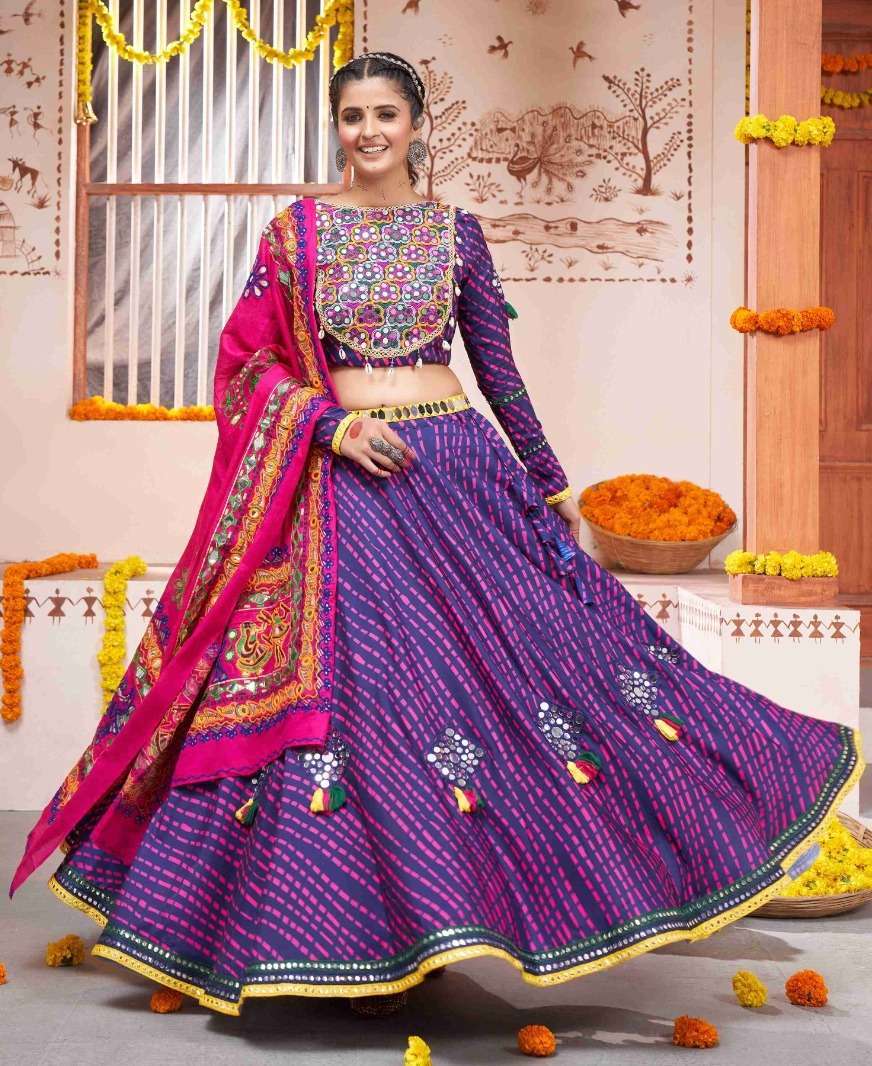 SHUBHKALA RAAS VOL. 10 Festival Wear Stitched Navratri Collection Indian wholesale Lehenga choli