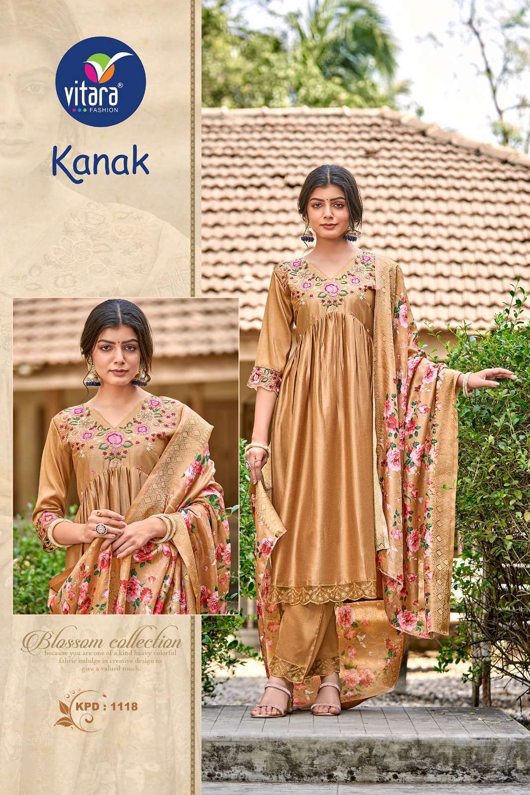 Vitara fashion KANAK vol -1 Boutique kurtis wholesale Jaipur