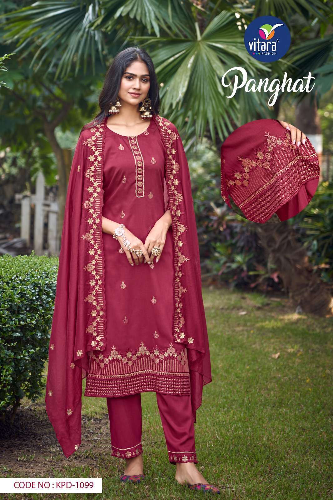 Vitara fashion PANGHAT Vol -2 Kurti exporters in Surat
