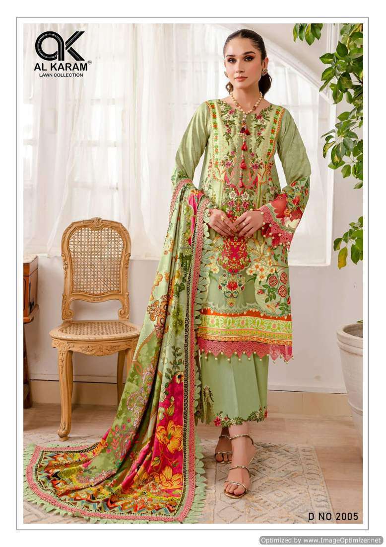 Al Karam Florence Vol 2 Cambric Cotton Wholesale dress materials in Kolkata