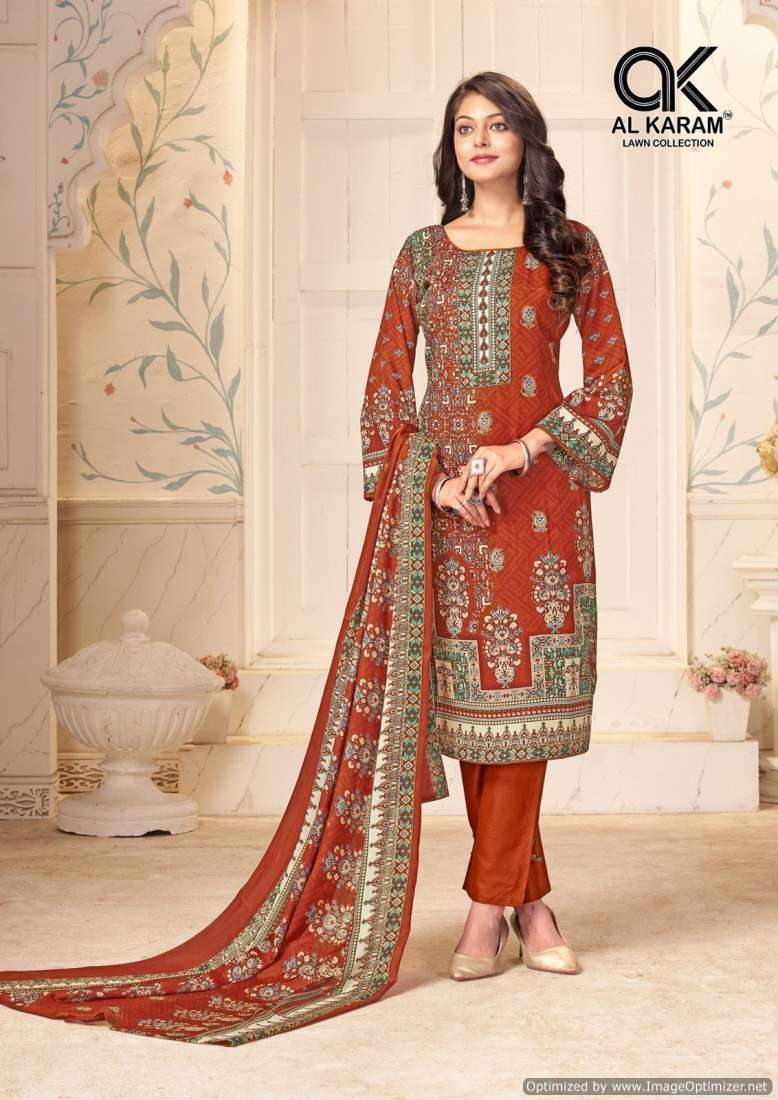Al Karam Mahjabeen Vol-3 Dress material manufacturers in Delhi