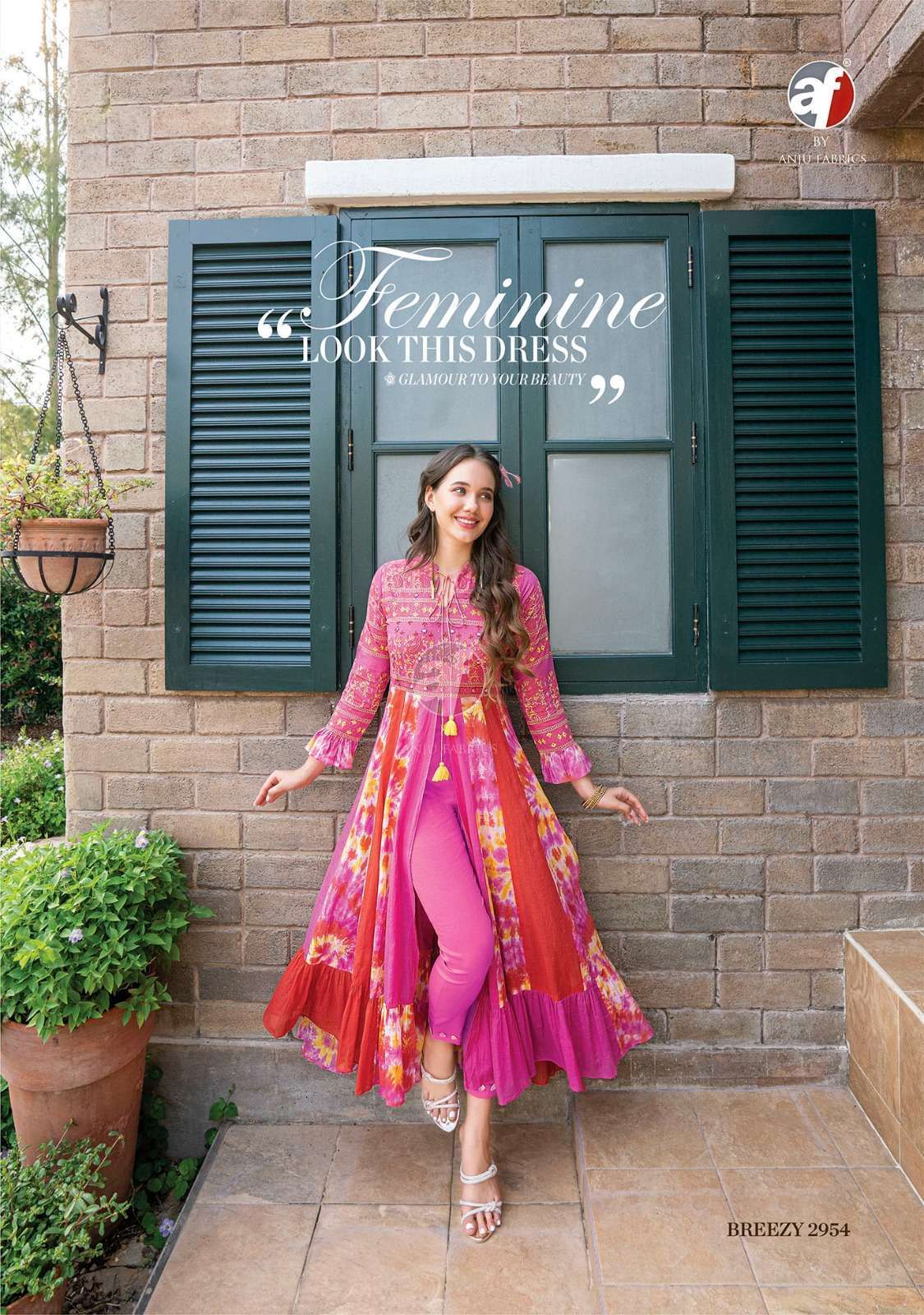 Anju Fabrics Breezy vol -2  Wholesale kurtis in Delhi