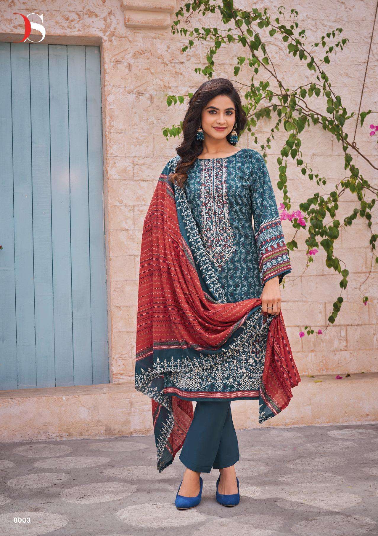 Deepsy Bin Saeed 8 Lawn Collection Surat wholesale suit suppliers