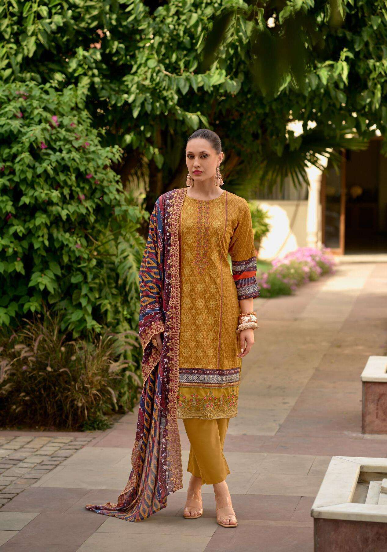 Deepsy Bin Saeed 9 Lawn Collection  Export quality Pakistani suits in Kolkata