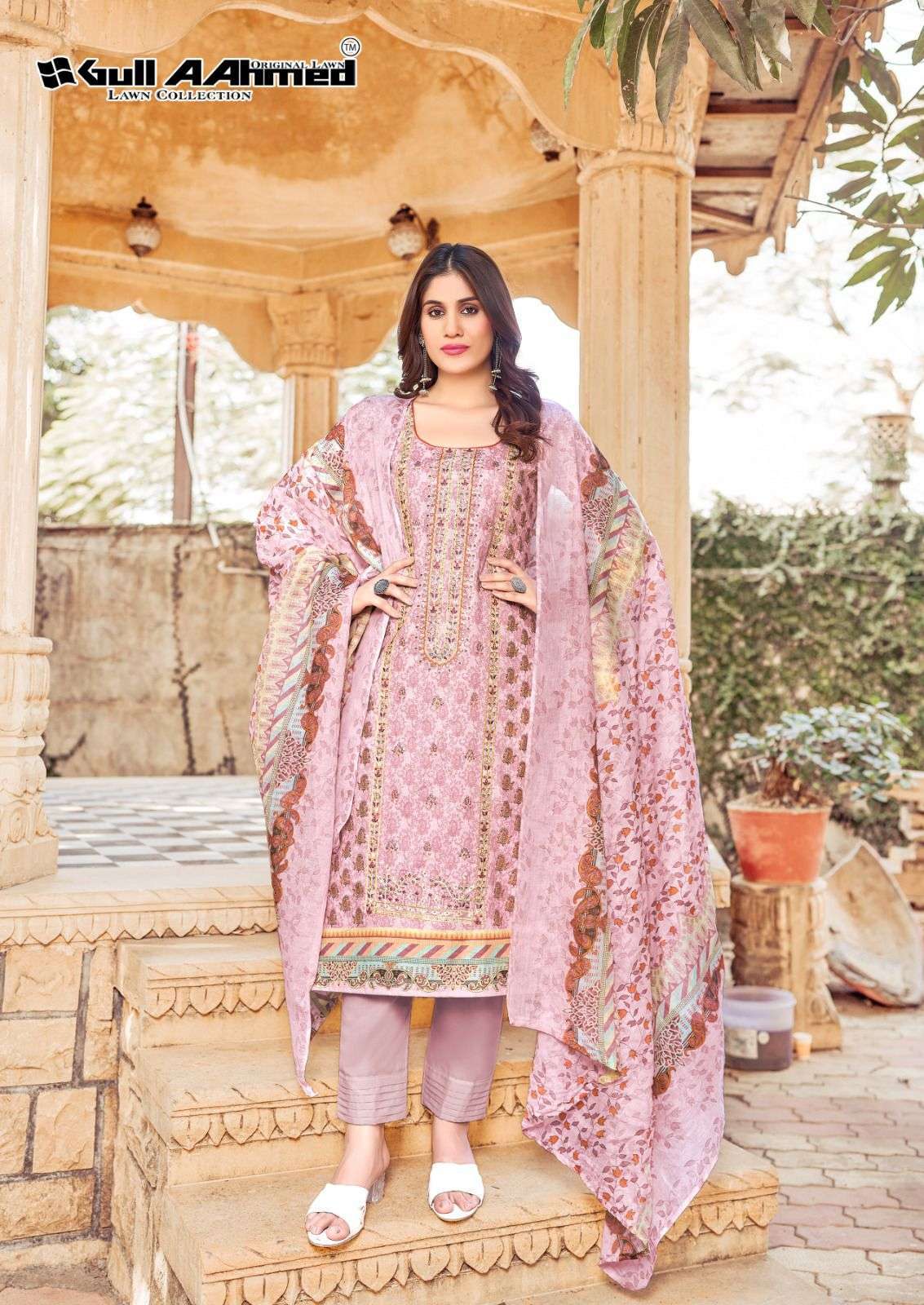 Gull Aahmed Bin Saeed Vol 3 Cotton dress materials wholesale