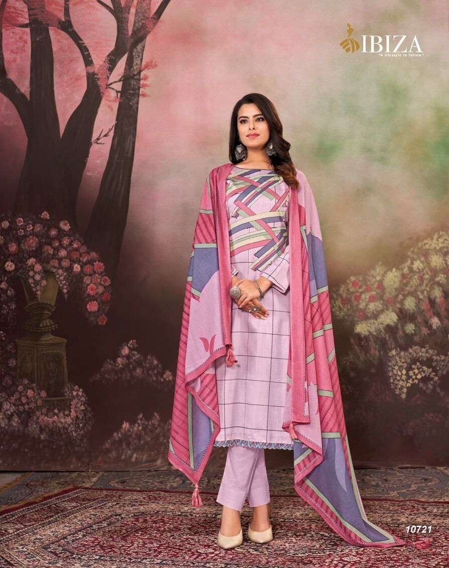 Ibiza Suhani Jam Cotton Digital Printed Salwar Suit Mumbai wholesale market for ladies wear